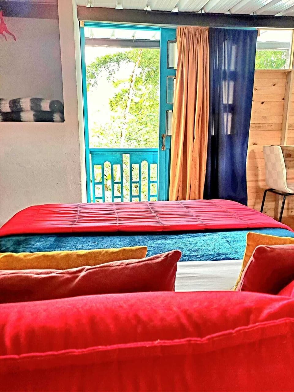 Comfort Quadruple Room, 2 Double Beds, Garden View | Premium bedding, down comforters, Select Comfort beds