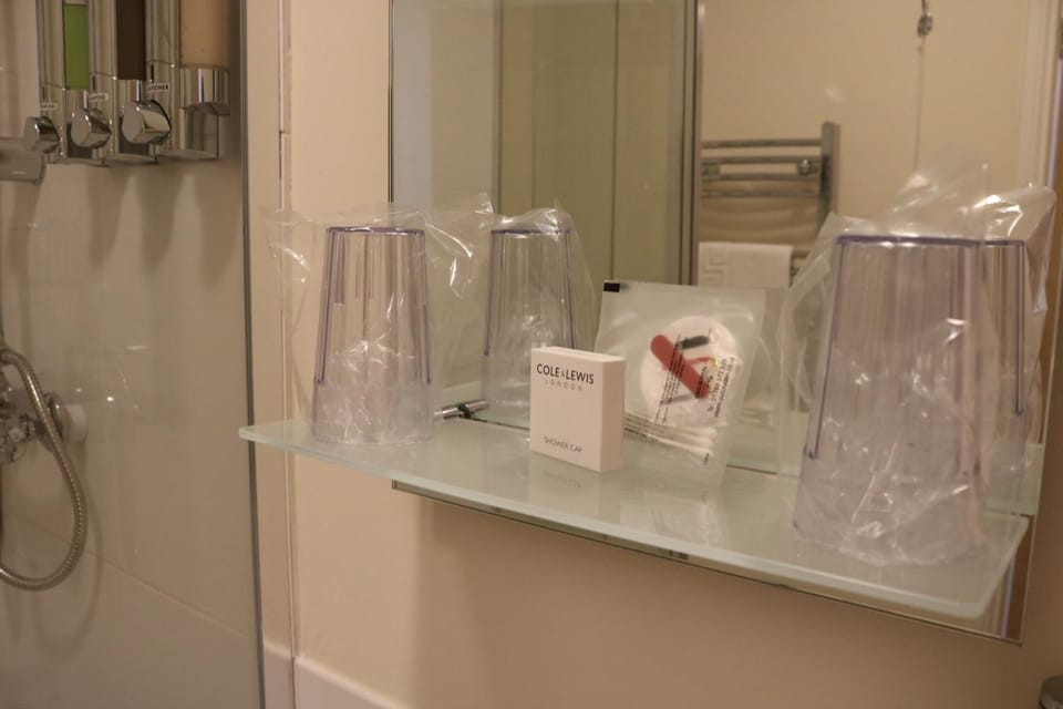 Double or Twin Room | Bathroom | Shower, rainfall showerhead, designer toiletries, hair dryer