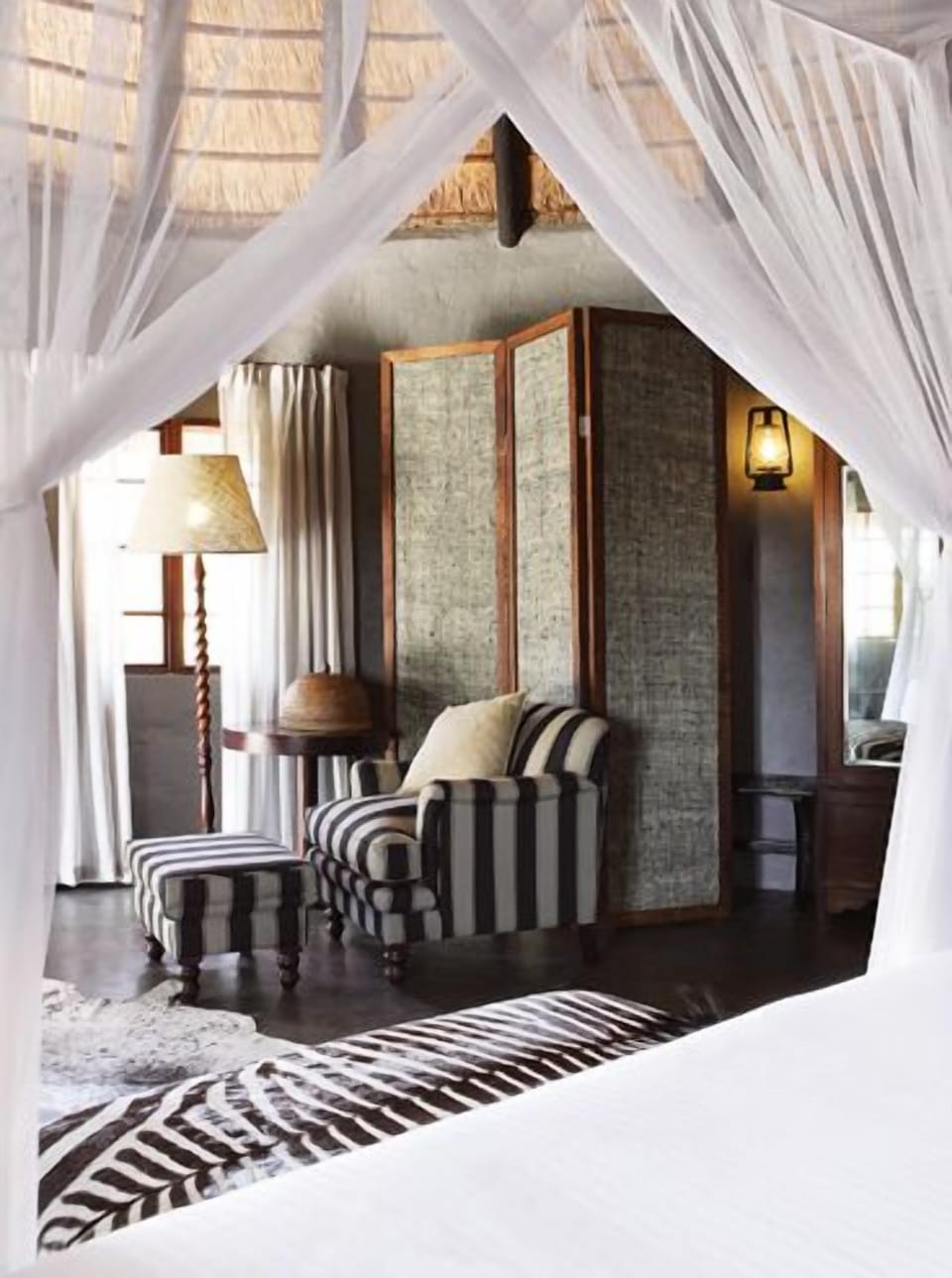 Egyptian cotton sheets, down comforters, in-room safe, desk