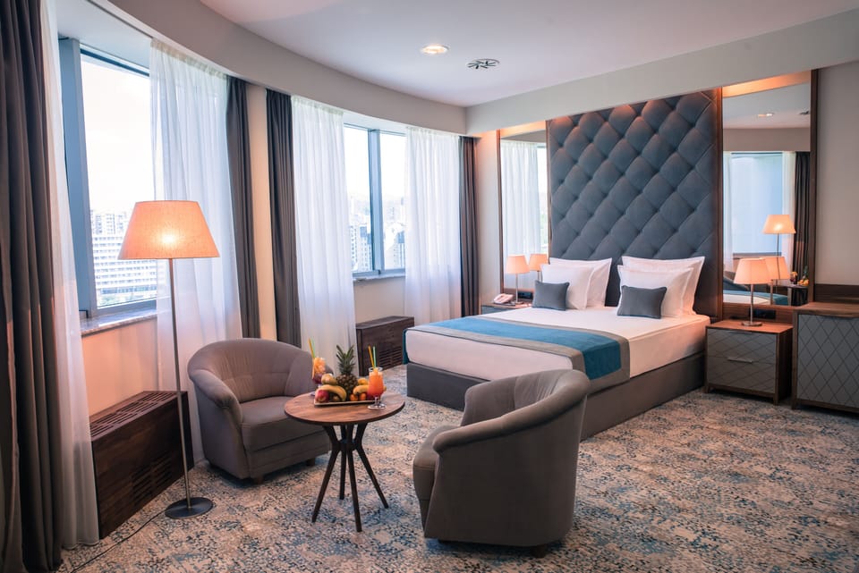 Premium Double Room | Select Comfort beds, minibar, in-room safe, desk