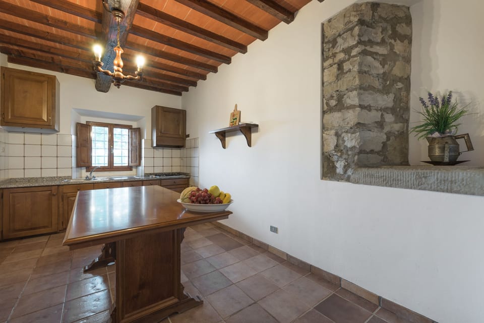 Apartment, 2 Bedrooms, Mountain View (Gianna) | Private kitchen | Fridge, cookware/dishes/utensils