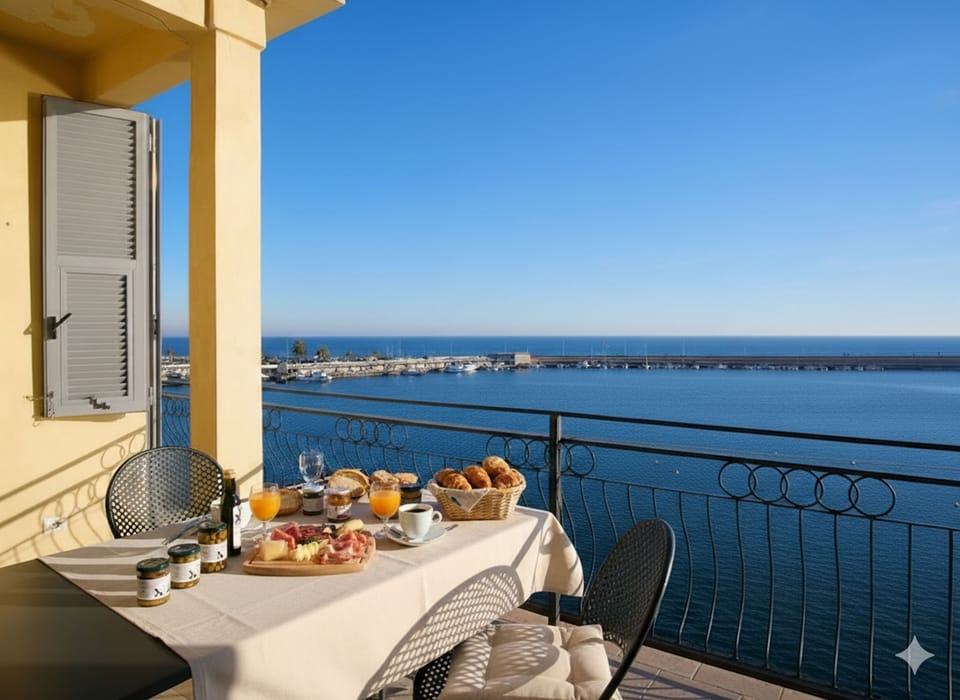 Apartment, 2 Bedrooms, Terrace, Sea View | Terrace/patio