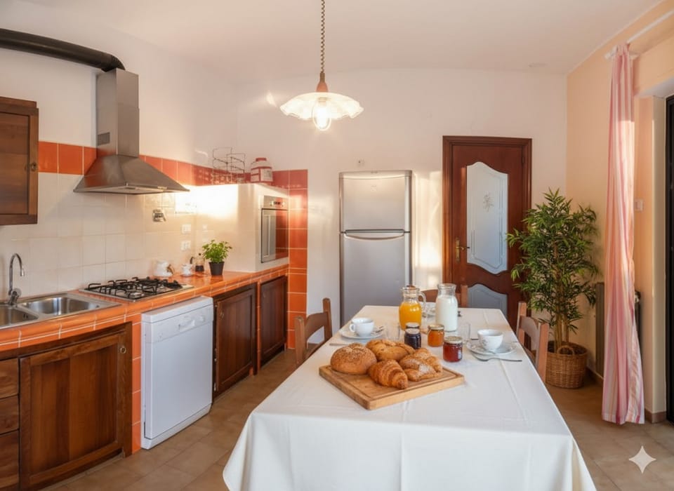 Apartment, 2 Bedrooms, Terrace | Private kitchen | Full-size fridge, oven, stovetop, dishwasher