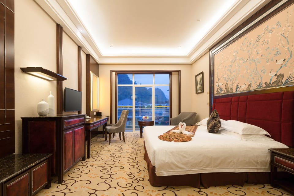 Premium bedding, down comforters, memory foam beds, minibar