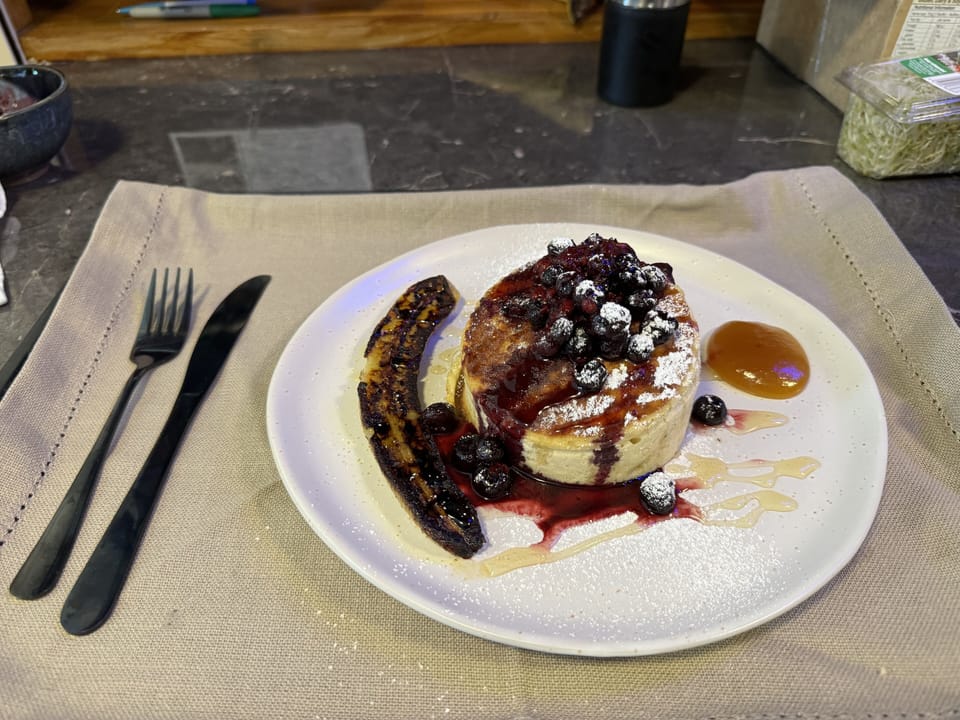 Daily cooked-to-order breakfast for a fee