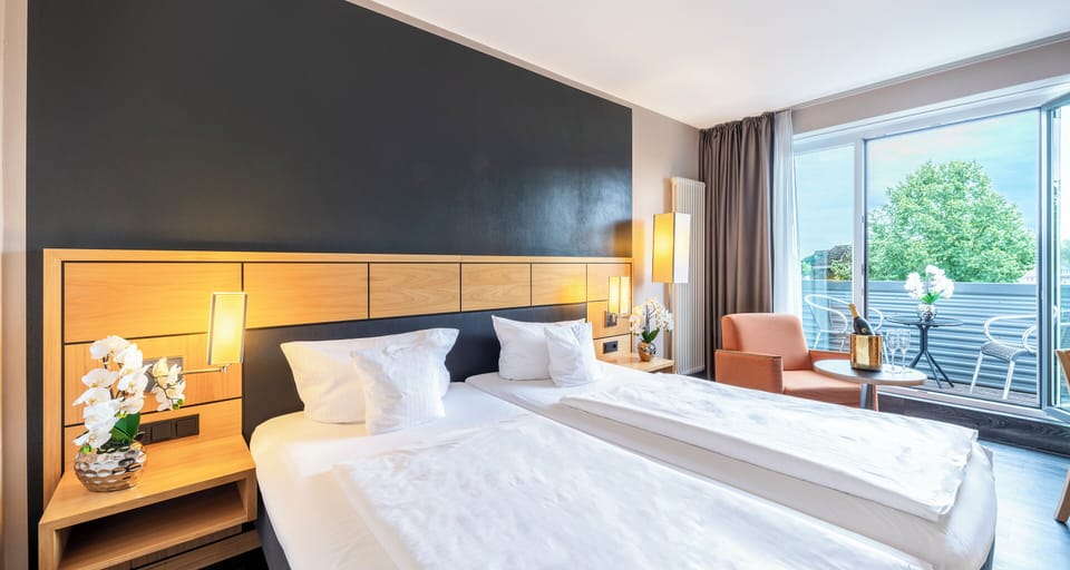Comfort double room with balcony | View from room