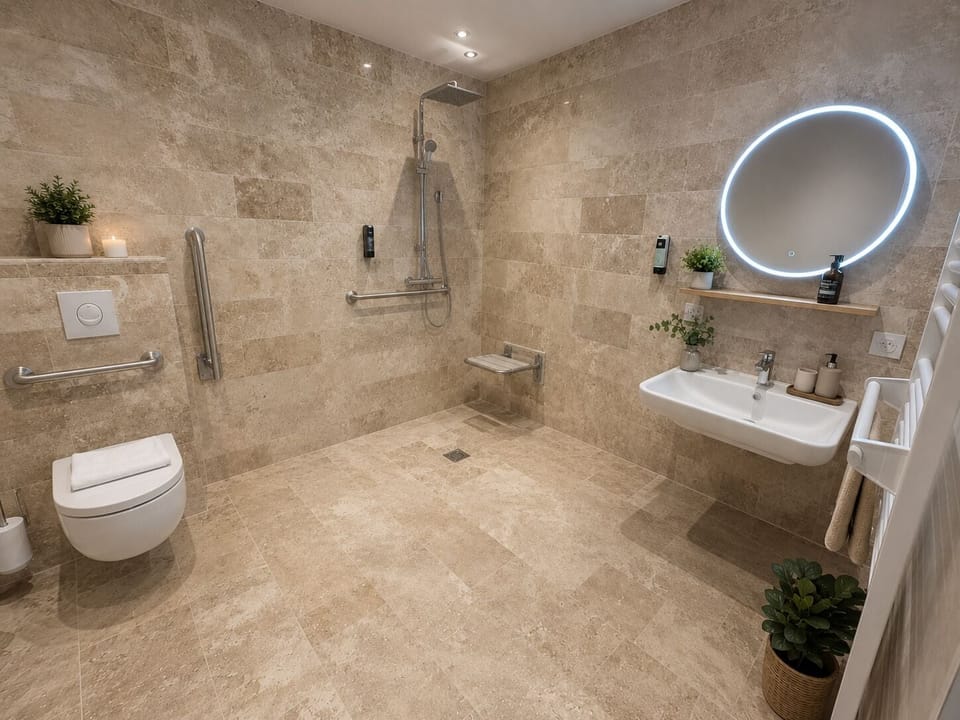 Superior Double Room | Bathroom | Hair dryer, towels, soap, shampoo
