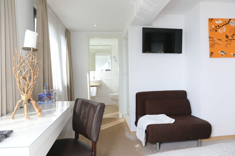 Comfort Double Room | Living area | TV