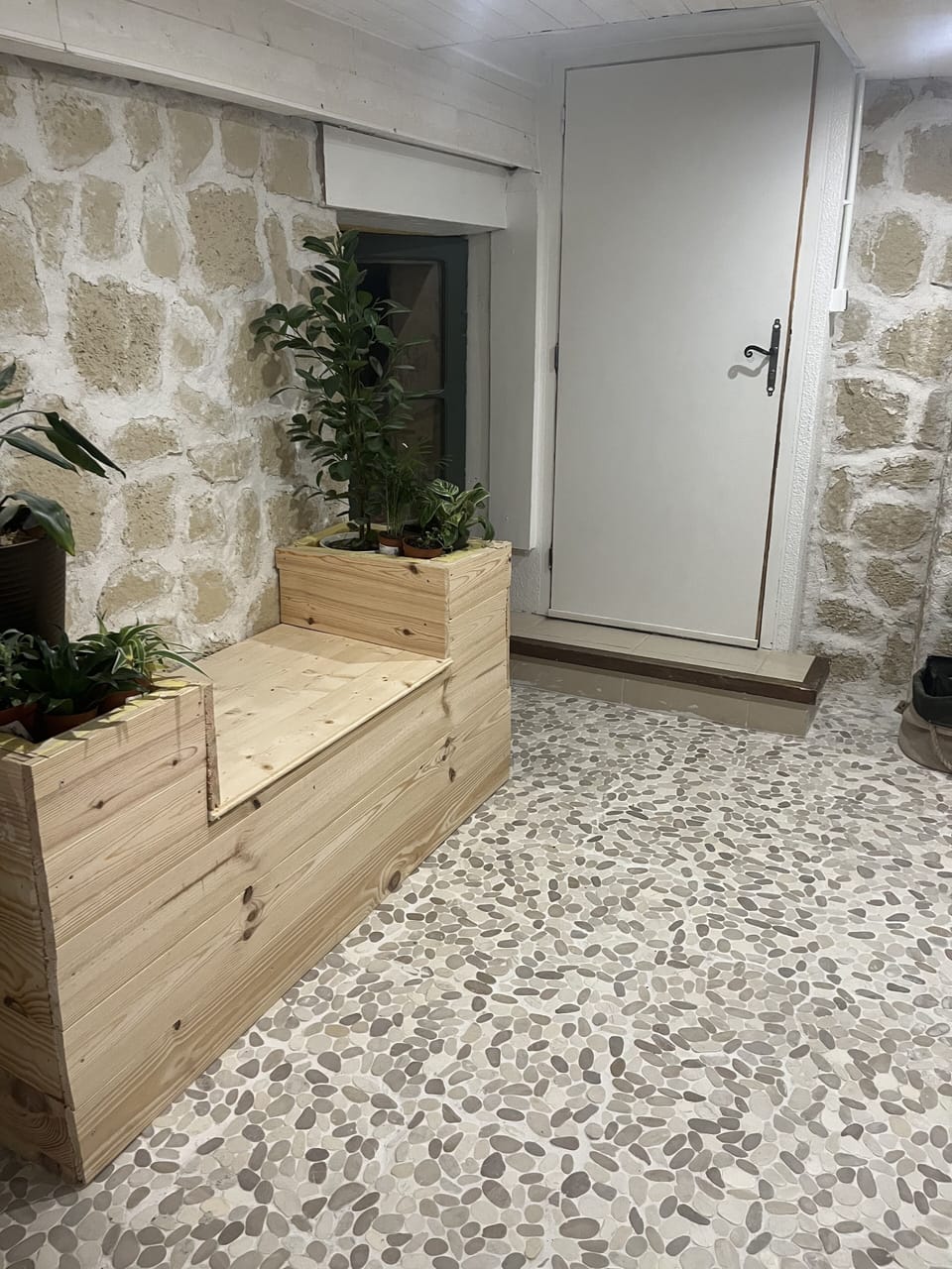 Interior entrance