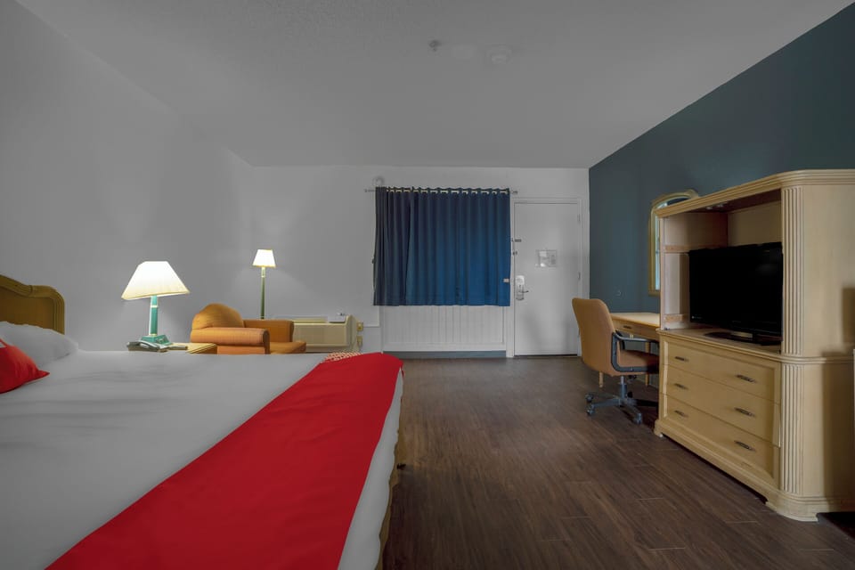Premium Room, 1 King Bed | Desk, iron/ironing board (on request), WiFi (free)