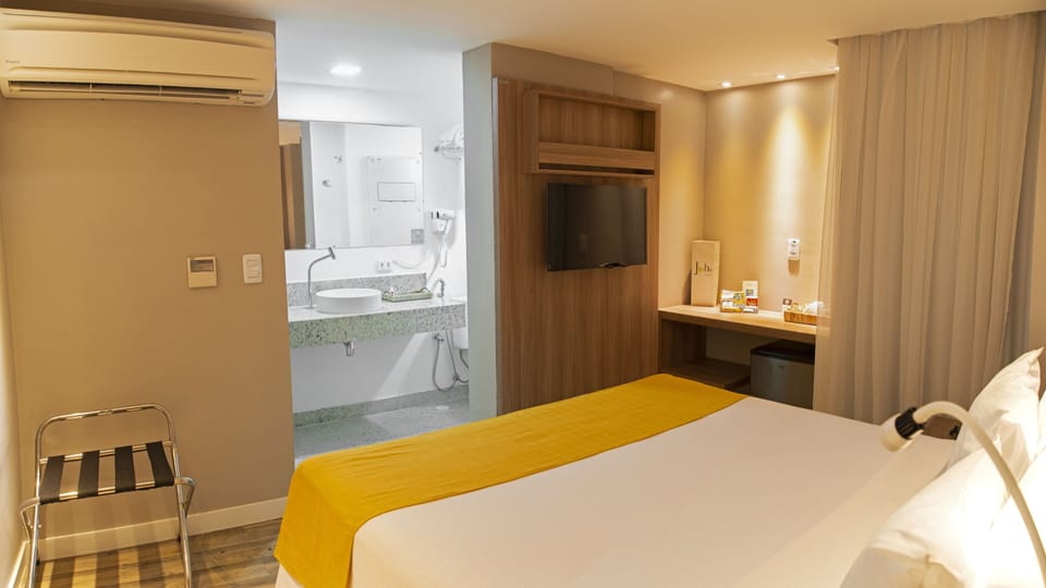 Minibar, in-room safe, blackout drapes, soundproofing