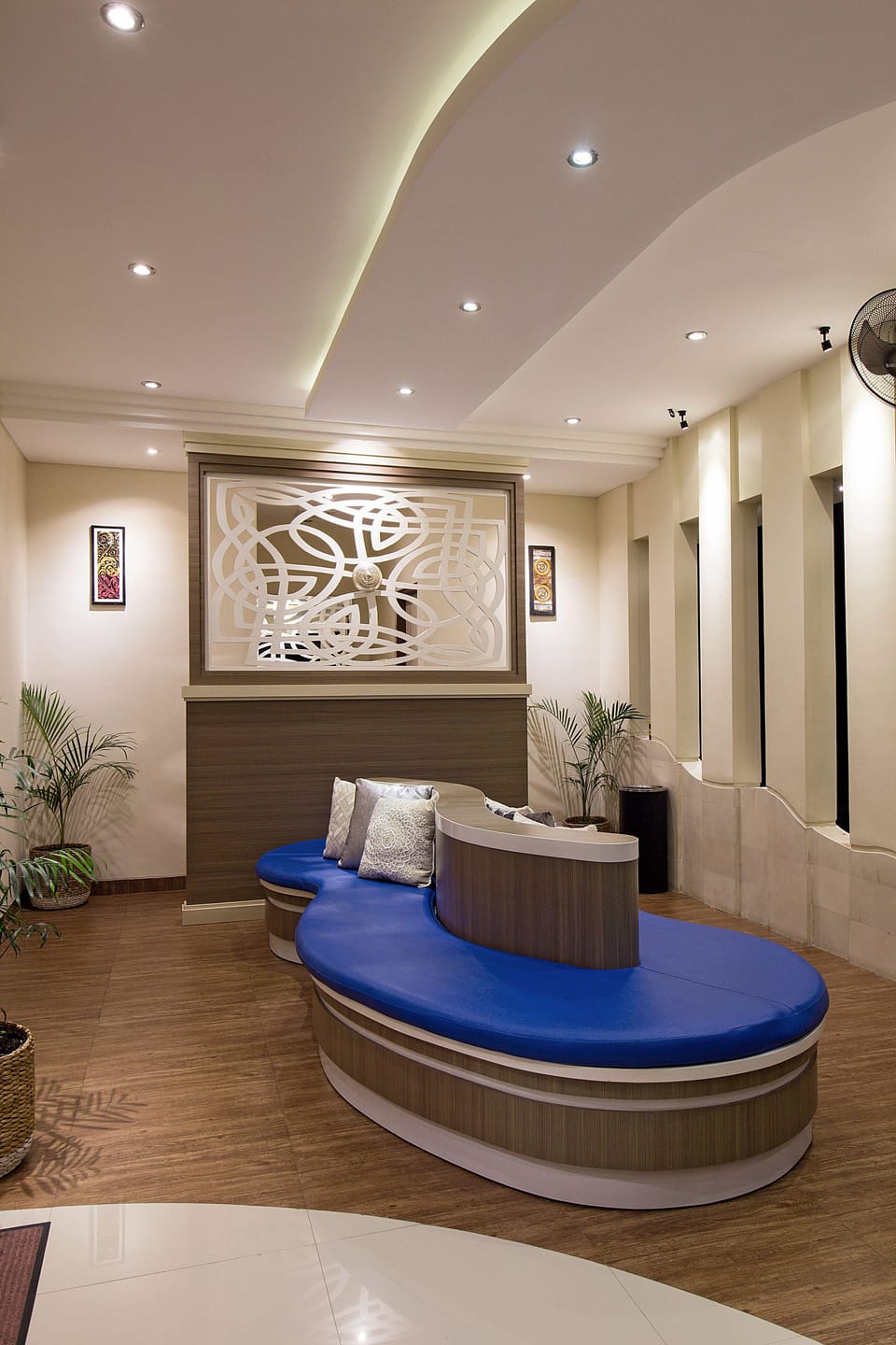Lobby sitting area