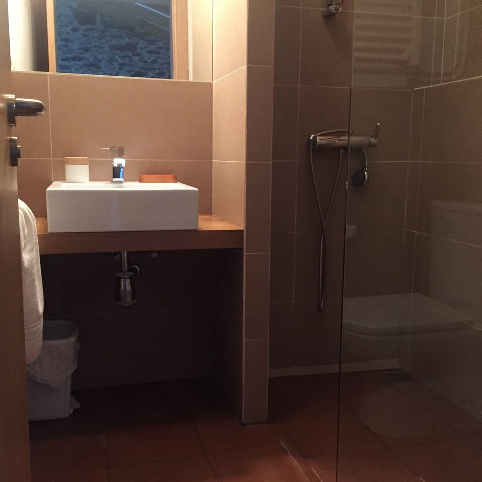 Double Room, Private Bathroom | Bathroom | Shower, free toiletries, hair dryer, towels
