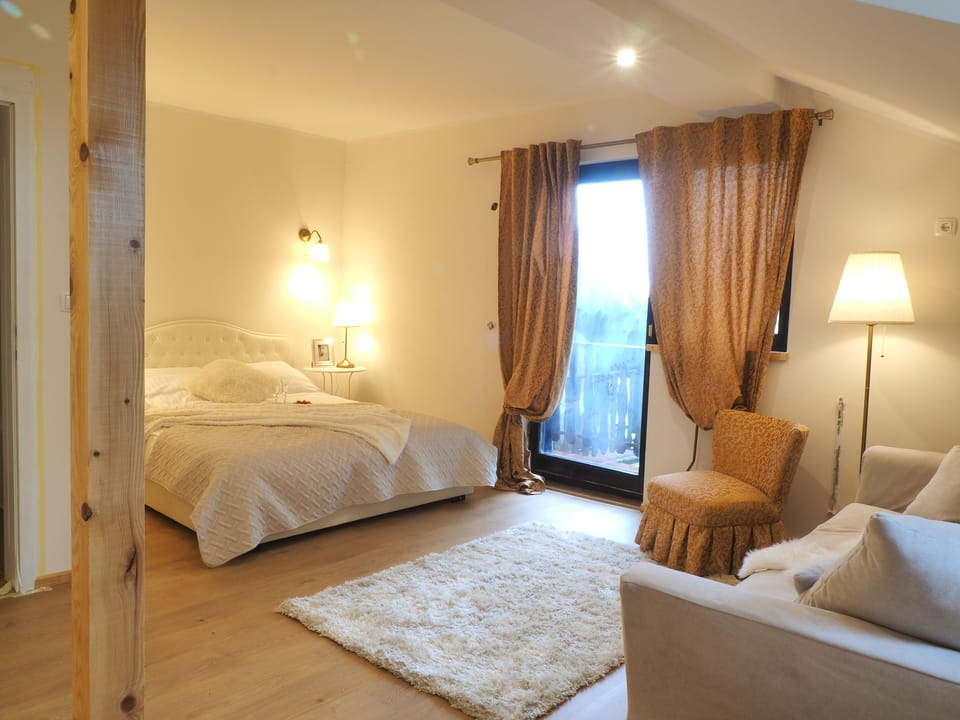 Exclusive Double Room, 1 Queen Bed (7) | Premium bedding, iron/ironing board, free WiFi