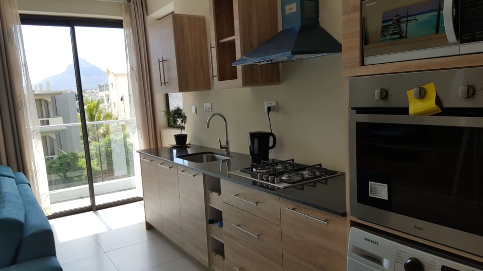 Apartment, 3 Bedrooms, Non Smoking | Private kitchen | Full-size fridge, microwave, oven, stovetop