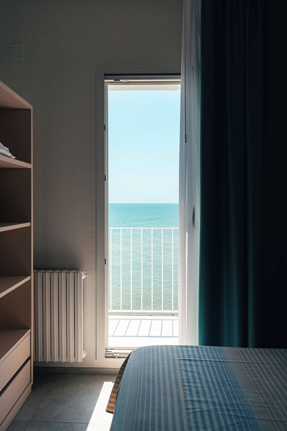Double Room, Sea View | Premium bedding, down comforters, minibar, blackout drapes