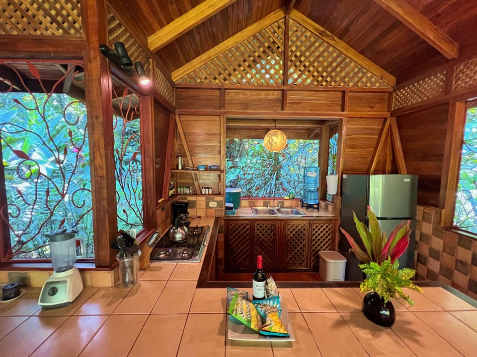 Deluxe Villa, 2 Bedrooms, 2 Bathrooms | Private kitchen | Coffee/tea maker, full-size fridge, stovetop, toaster