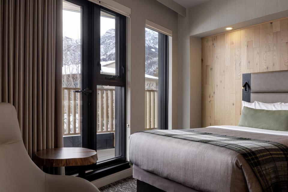 Standard Room, 2 Queen beds, Partial View with Balcony | In-room safe, desk, blackout drapes, soundproofing