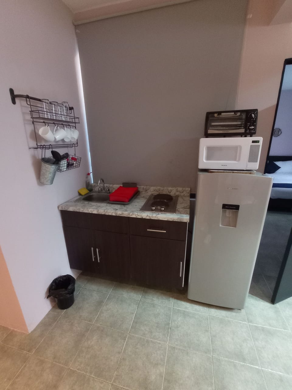Comfort Loft | Private kitchenette | Shared fridge, microwave