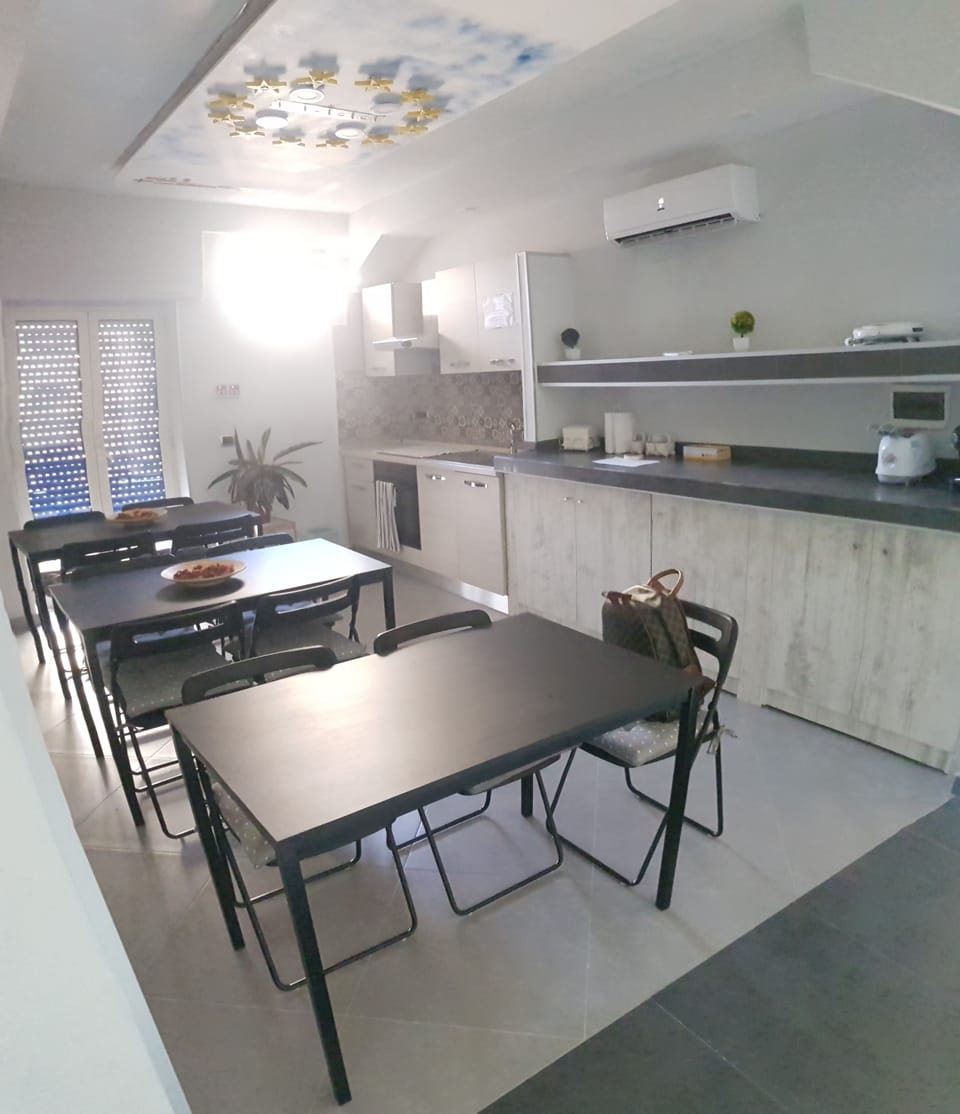 Shared fridge, microwave, coffee/tea maker, electric kettle