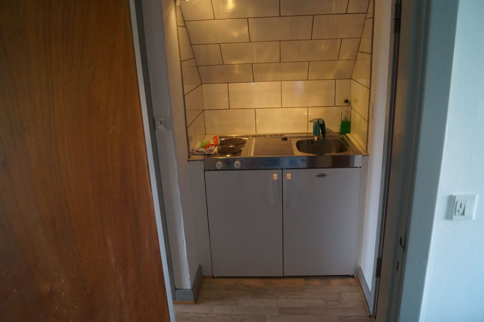 City Apartment, 2 Bedrooms, Non Smoking | Private kitchen | Oven, griddle, cookware/dishes/utensils, cleaning supplies