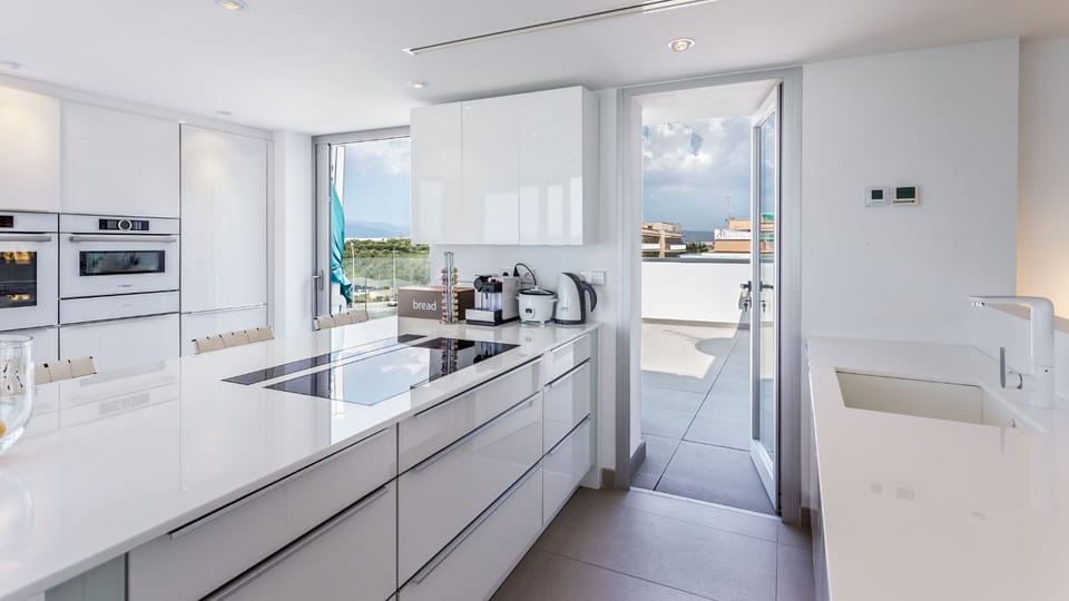 Deluxe Penthouse, 2 Bedrooms (Heaven on Earth) | Private kitchen | Espresso maker, coffee/tea maker, full-size fridge, stovetop
