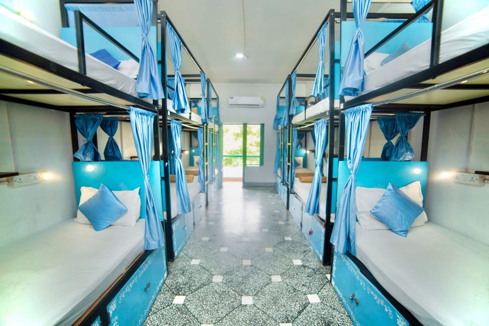 Superior 14 Bed Mixed AC Dorm | Iron/ironing board (on request), WiFi (free), bed sheets