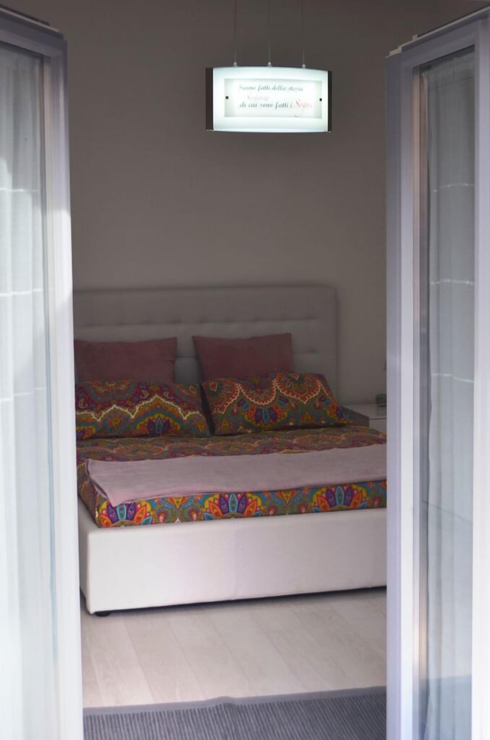 Premium bedding, soundproofing, iron/ironing board