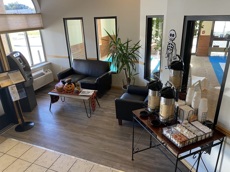 Lobby sitting area