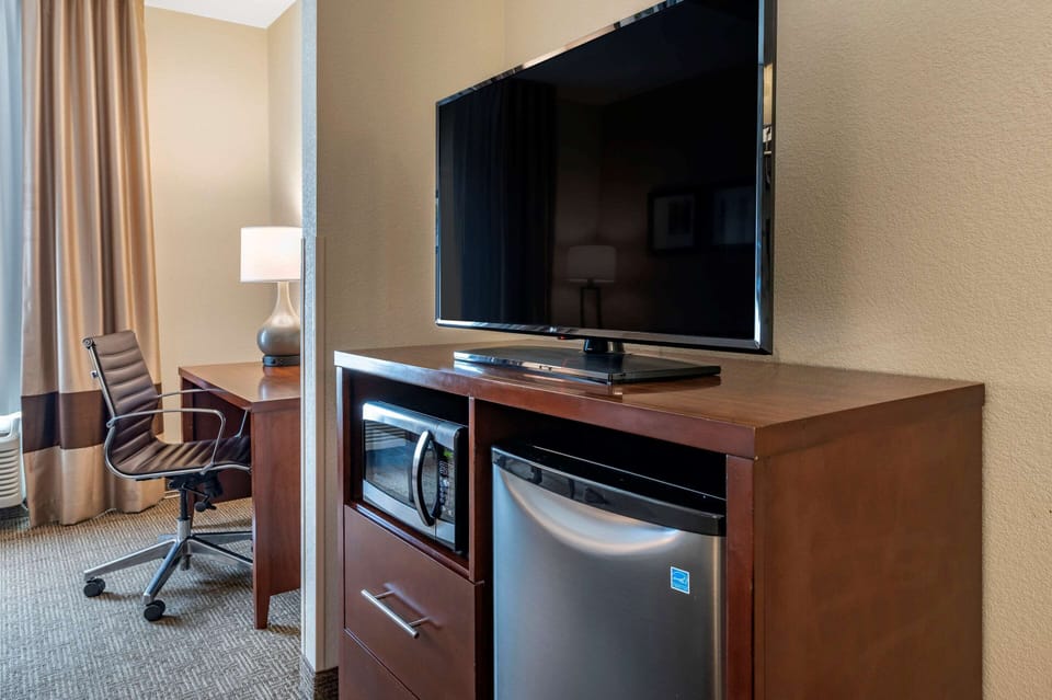 Suite, 2 Queen Beds, Non Smoking | Premium bedding, down comforters, desk, laptop workspace