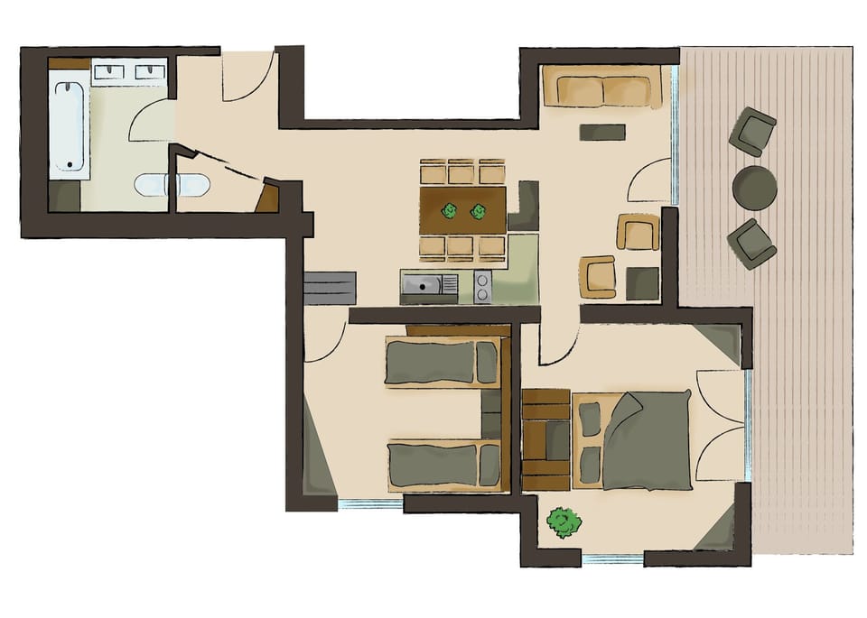 Superior Suite | Floor plan