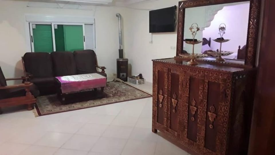 Executive Apartment | Living area | 60-cm flat-screen TV with satellite channels