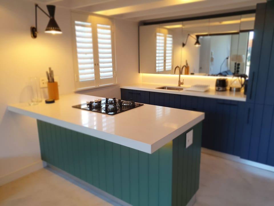 Exclusive Cottage, 2 Bedrooms, Pool Access, City View (92 Waterkant Street 2 night min stay) | Private kitchen | Fridge, microwave, espresso maker, electric kettle