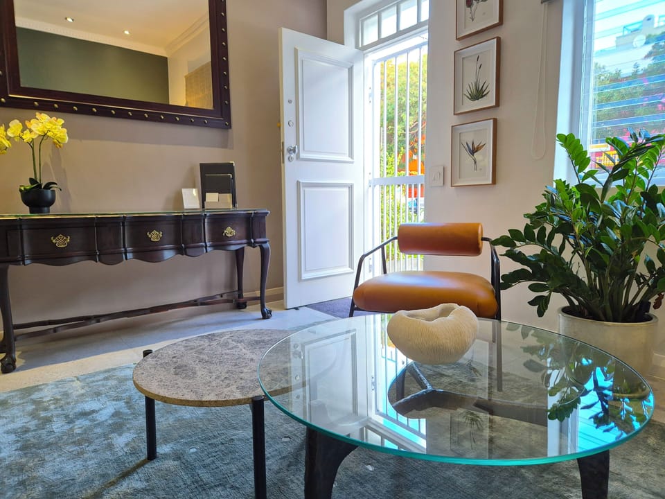 Exclusive Cottage, 2 Bedrooms, Private courtyard (98 Waterkant Street 2 night min stay) | Living area | 43-inch TV with digital channels, Netflix, streaming services