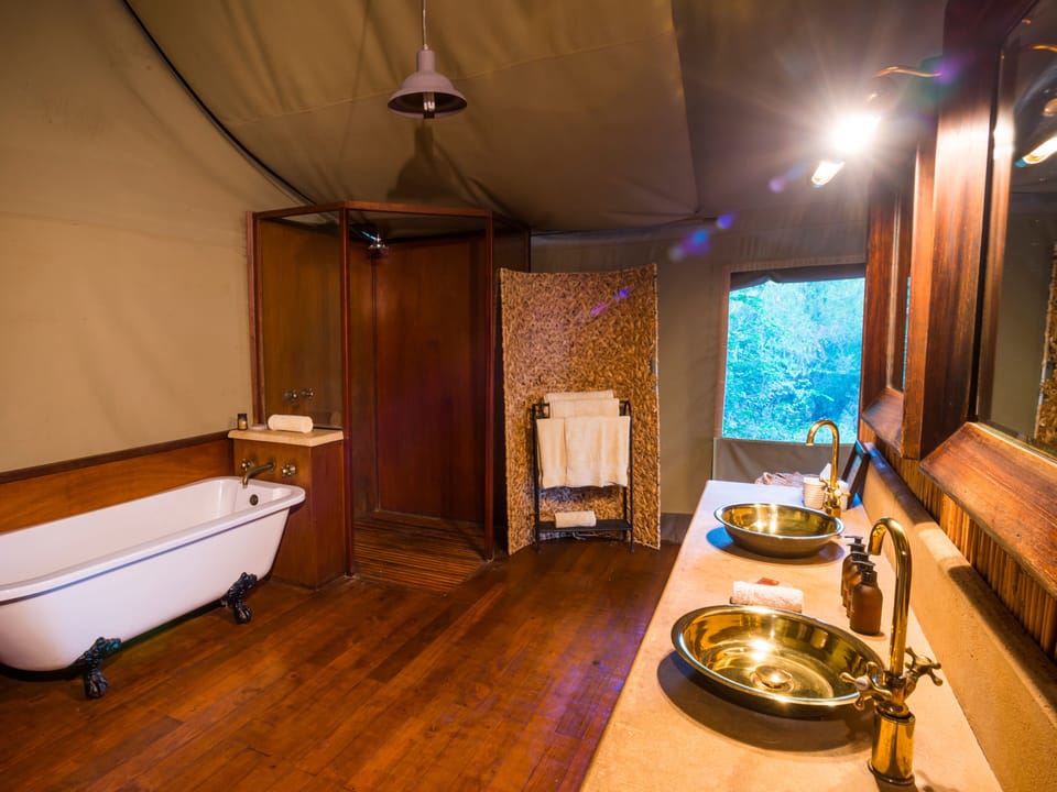 Family Room | Bathroom | Separate tub and shower, rainfall showerhead, free toiletries