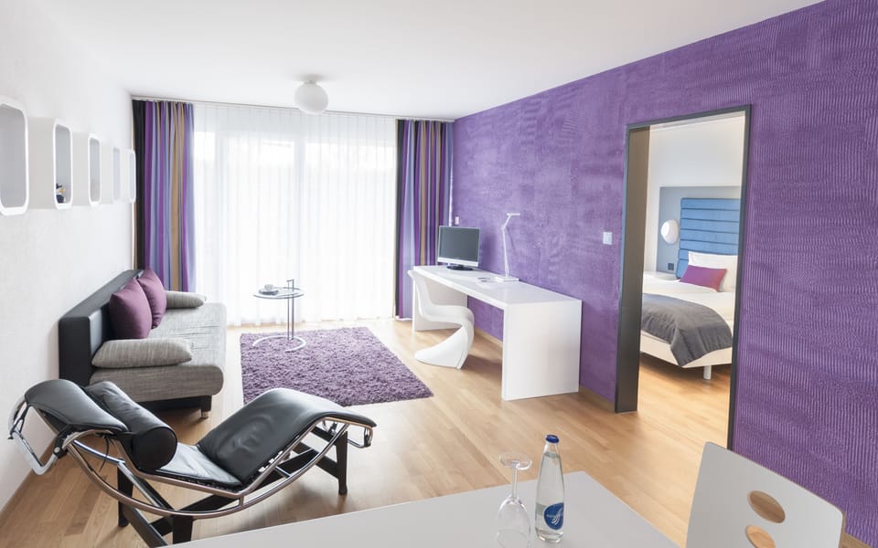 Apartment, Garden View | Desk, soundproofing, cribs (free), WiFi (free)