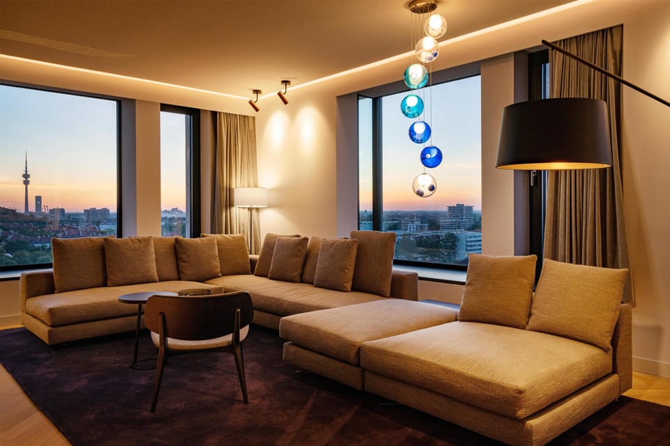 Free minibar, in-room safe, desk, laptop workspace