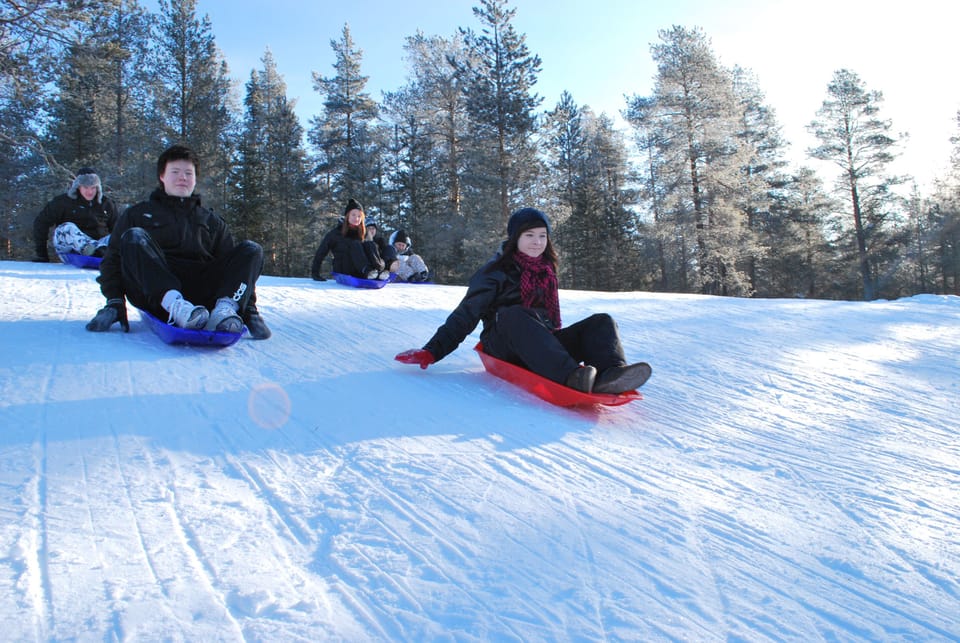 Sledding