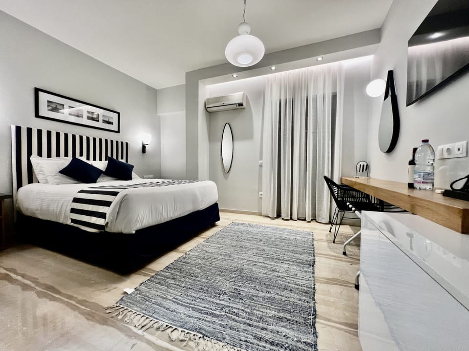 Premium bedding, down comforters, memory foam beds, minibar
