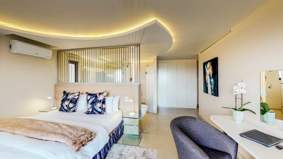 Superior Room (Sea Facing with Garden) | 1 bedroom, Egyptian cotton sheets, premium bedding, memory foam beds