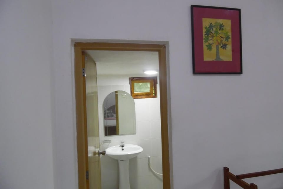 Shower, free toiletries, towels