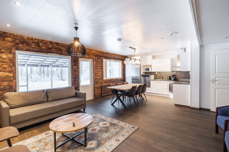 Family Apartment, Sauna | Blackout drapes, soundproofing, free WiFi, bed sheets