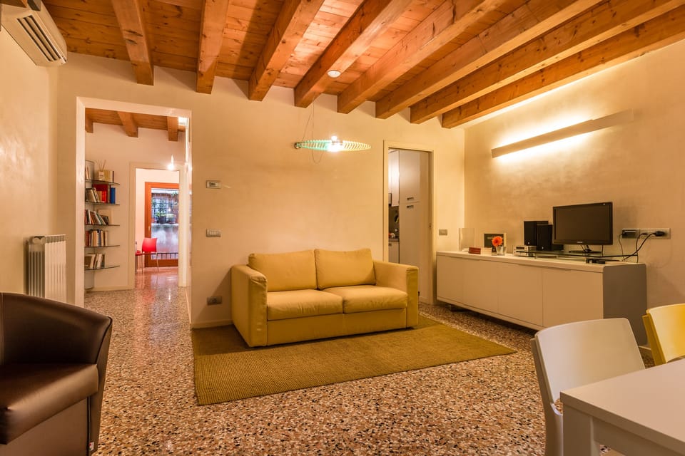 Apartment, 3 Bedrooms | Living area | Flat-screen TV
