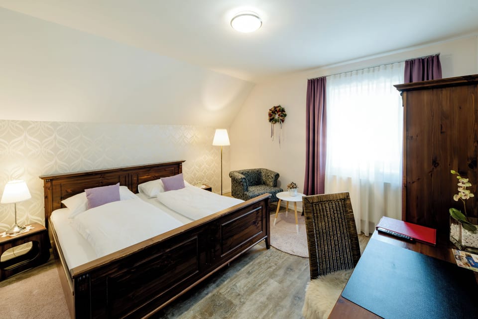 Pillowtop beds, minibar, in-room safe, individually decorated