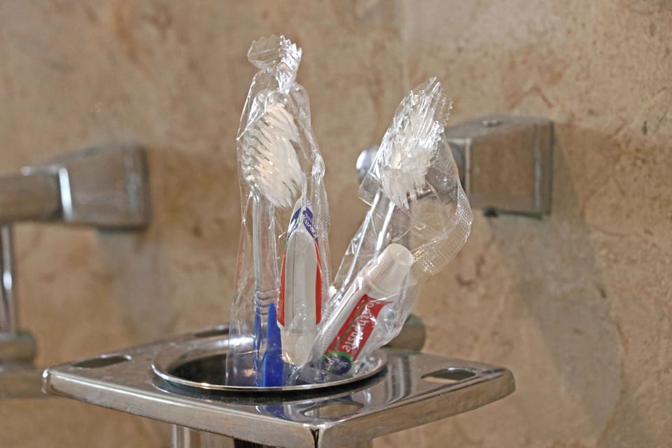 Deluxe Single Room, City View | Bathroom | Shower, free toiletries, towels, soap