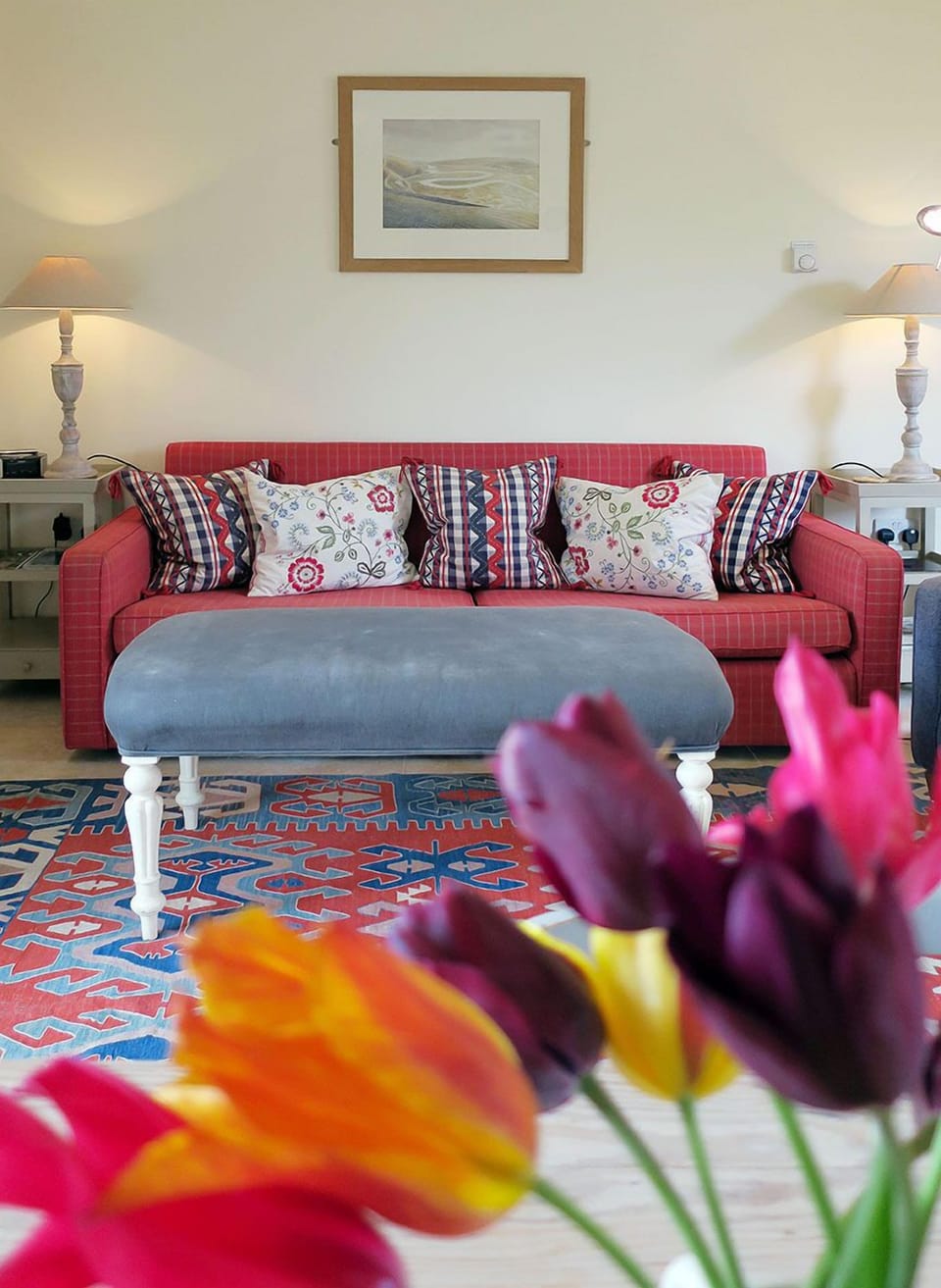 Cottage | Living area | Flat-screen TV, DVD player
