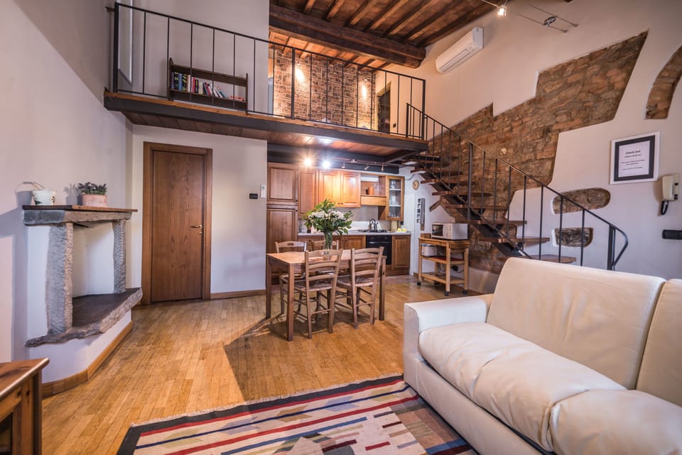 Apartment, 1 Bedroom | Living room | TV