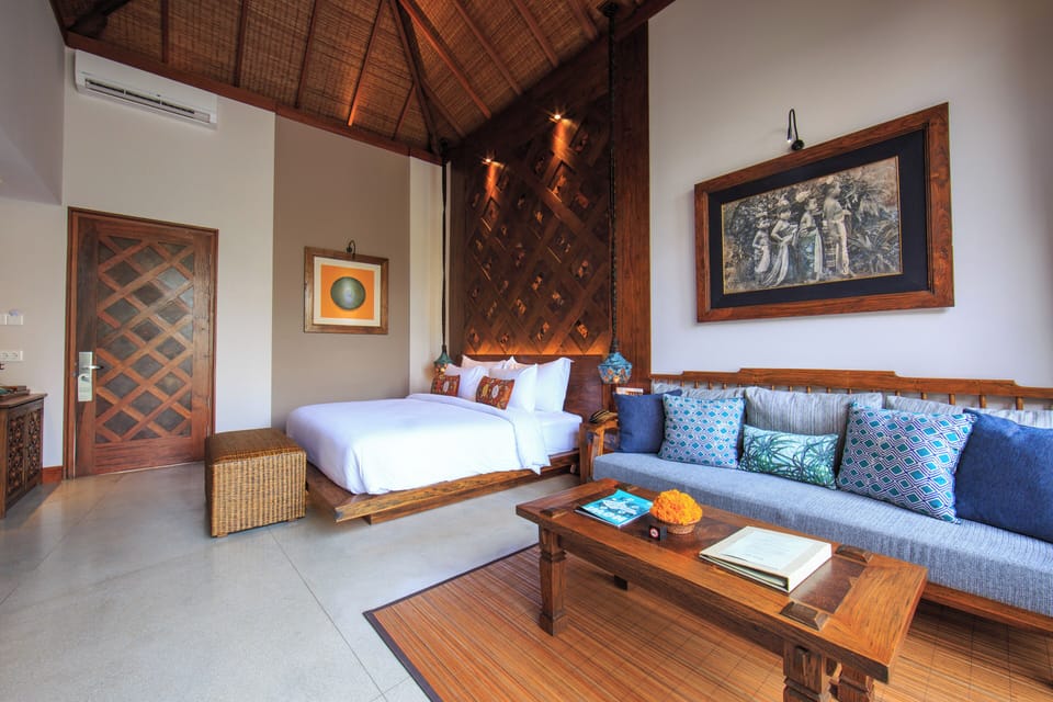 Terrace View with Personal Pool Villa | Minibar, in-room safe, desk, blackout drapes