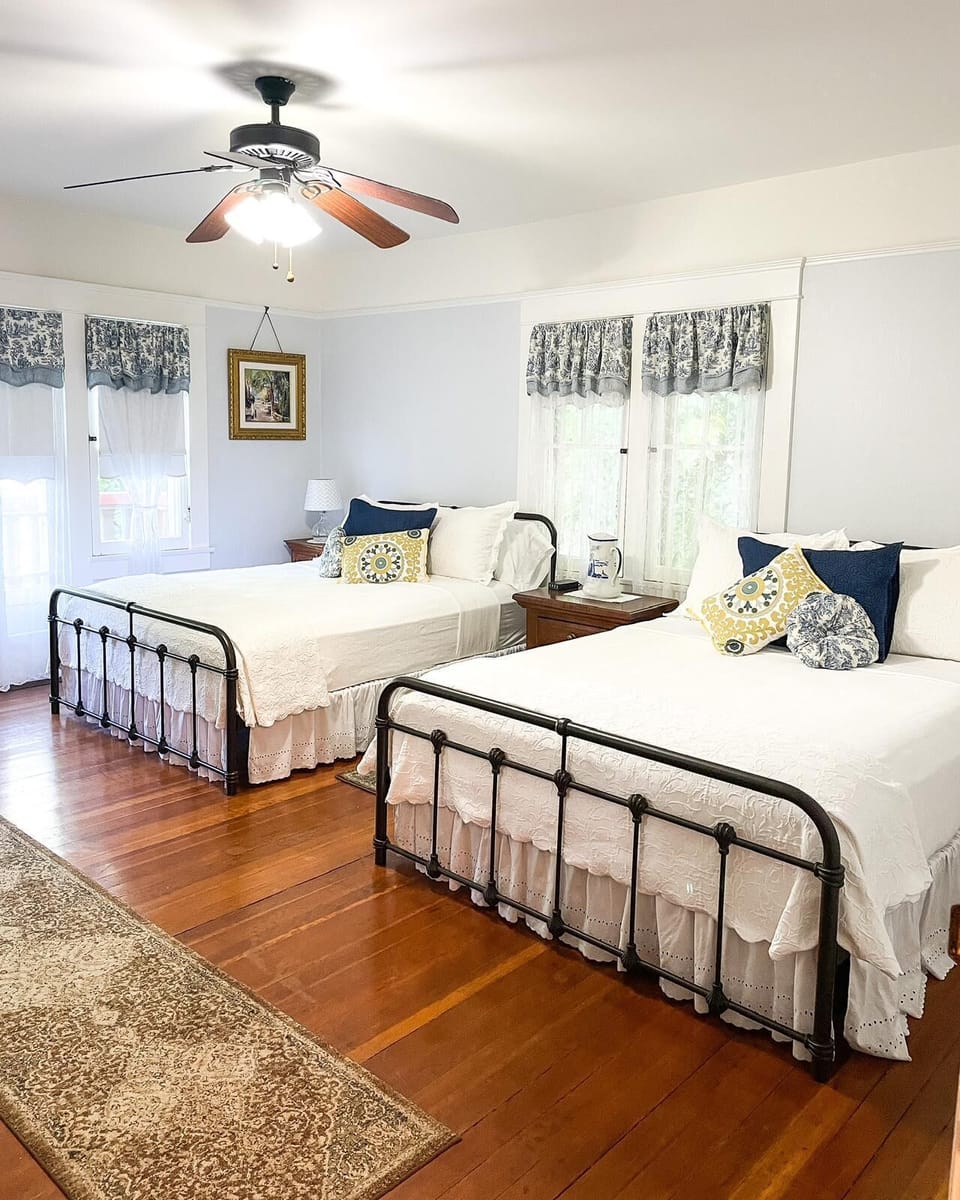 Deluxe Room, 2 Queen Beds, Non Smoking | Premium bedding, down comforters, pillowtop beds, individually decorated