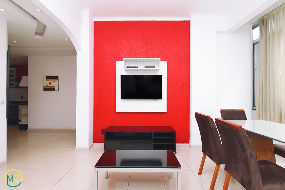 Design Apartment, Multiple Beds, Non Smoking | Living area | Flat-screen TV